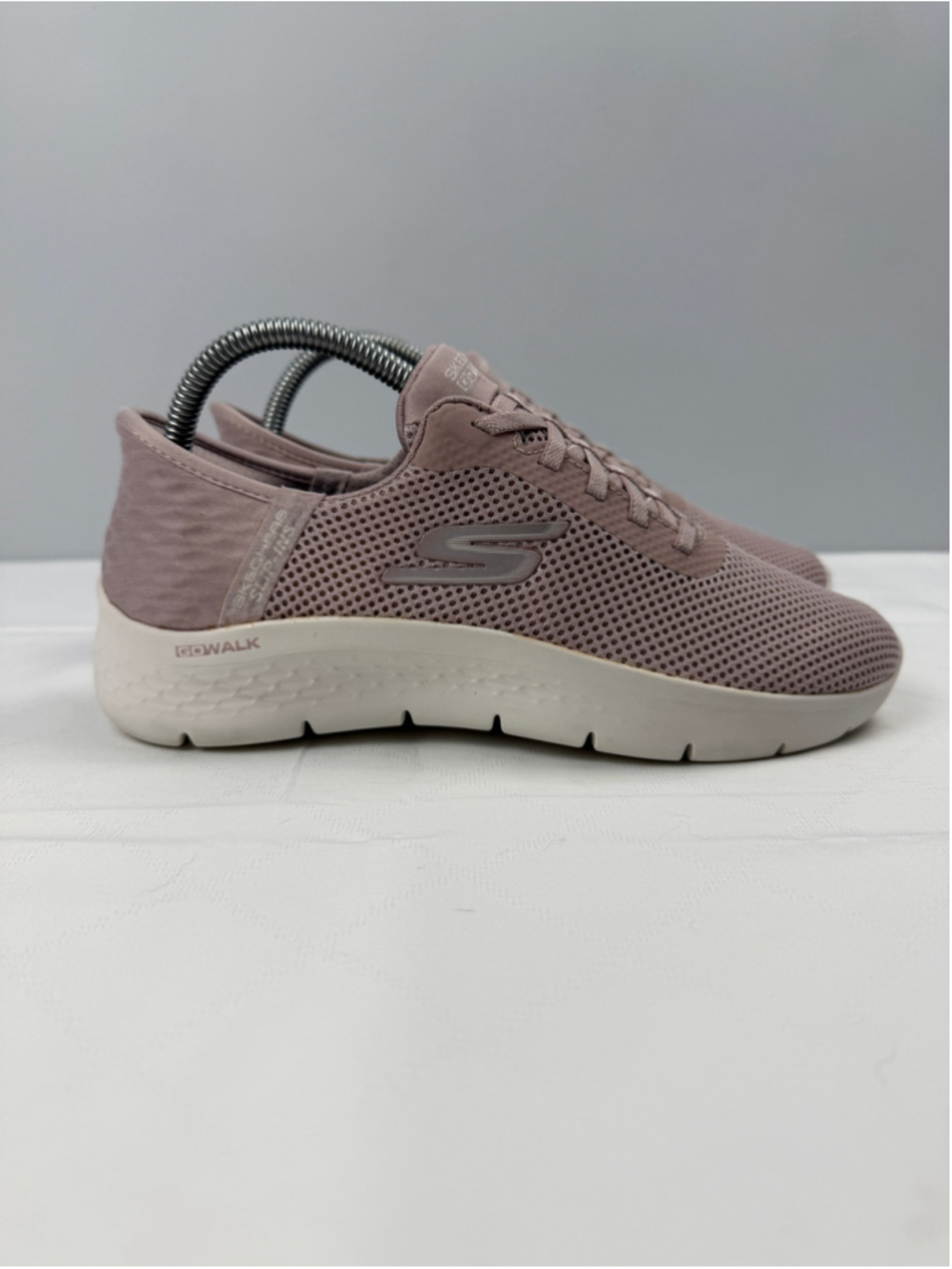 Skechers Women's Hands Free Slip-ins GO Walk Flex - Grand Entry Mauve size 8